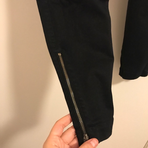 Level 99 black pants with ankle zipper - Picture 4 of 6